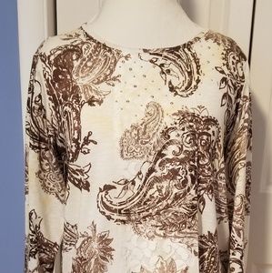 Ladies 3/4 Sleeve Blouse